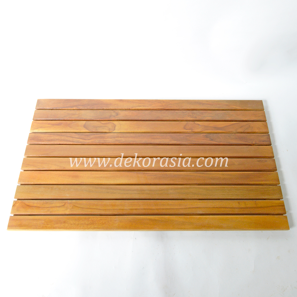 Teak Shower Mat - The House of Teak Shower Mat, Teak Bath and Shower Mats, Wooden Shower Mat